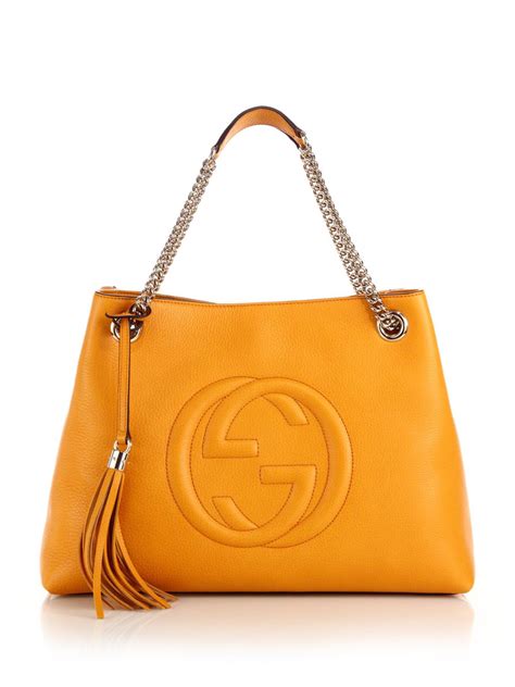 gucci bags yellow|Gucci side bags women's.